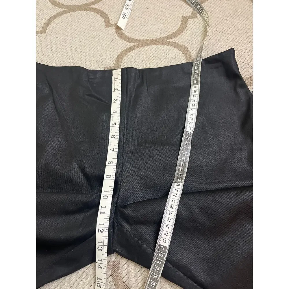 Tuckernuck Black Wax Ashford High Rise Cropped kick hem Pants,MSRP $148,size XXL